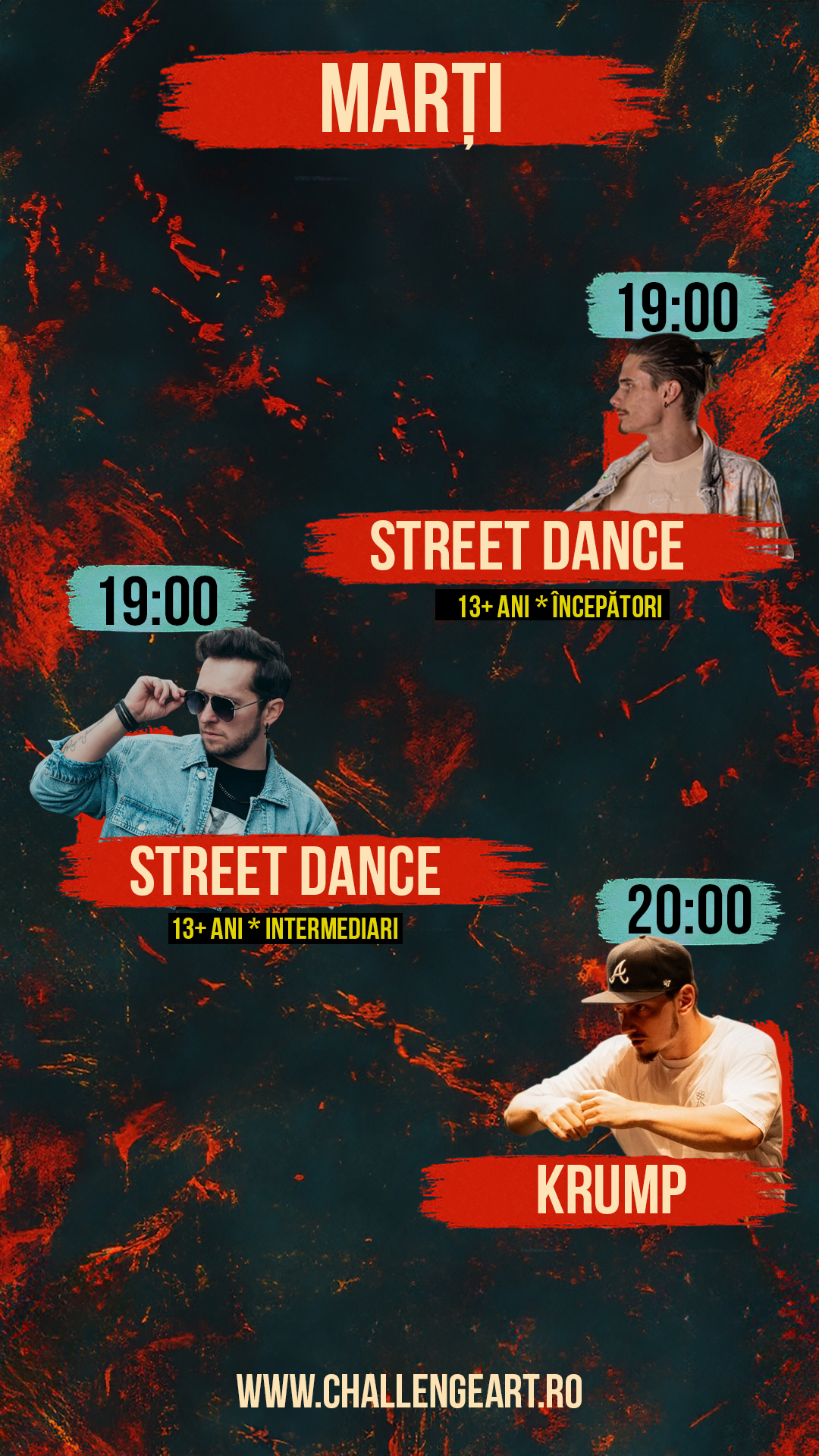 Program marti 2026 - Challenge Arts